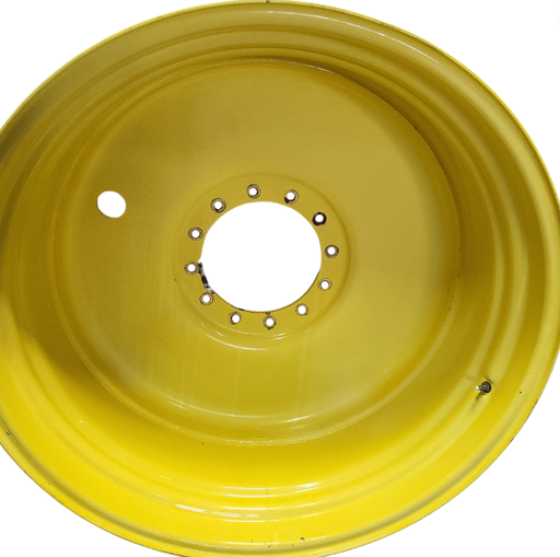 [T013469RIM] 23"W x 42"D, John Deere Yellow 12-Hole Formed Plate Sprayer