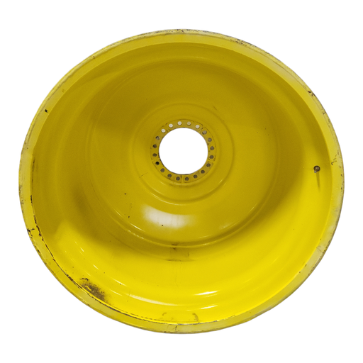 [T013476RIM] 50"W x 46"D, John Deere Yellow 20-Hole Formed Plate