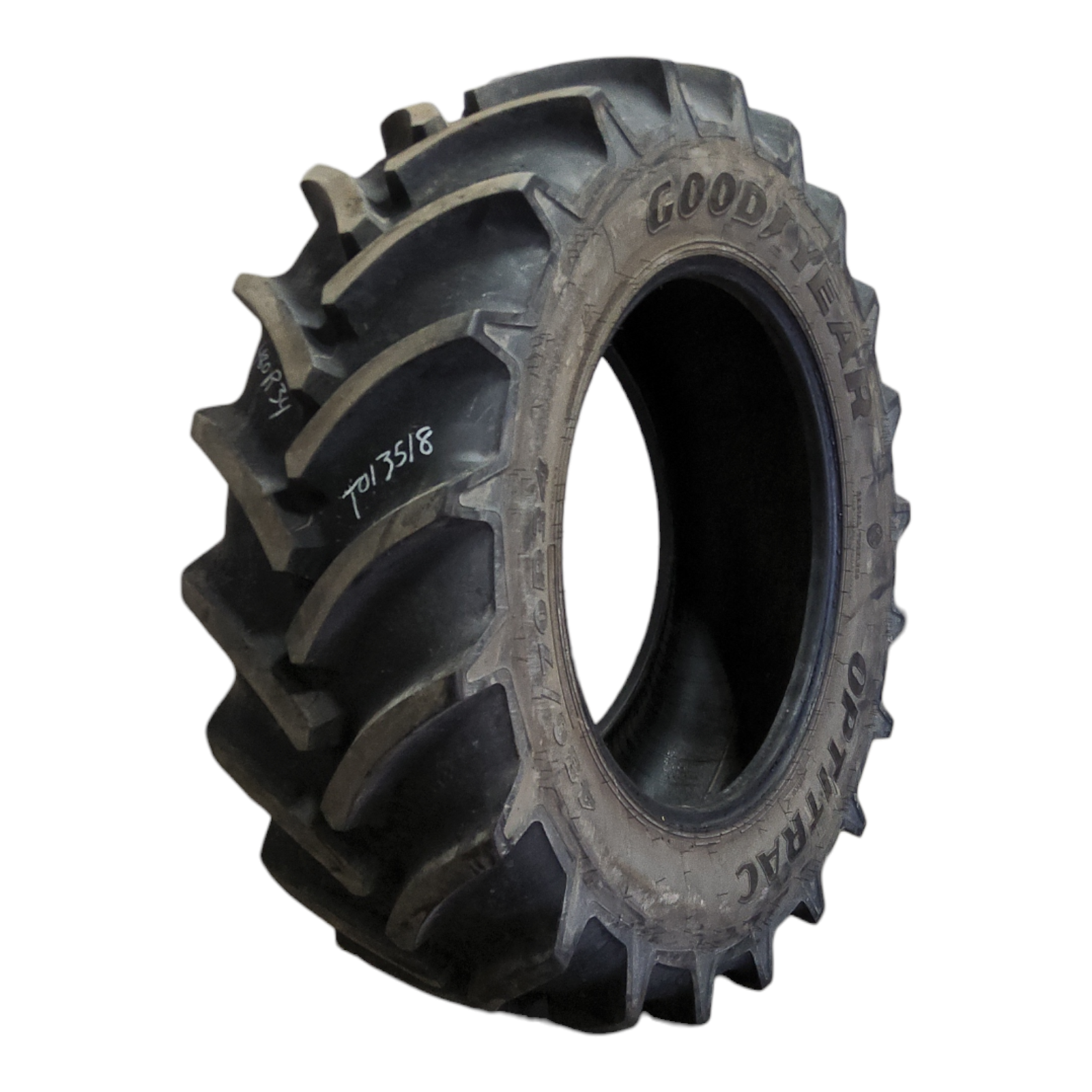 USED 480/70R34 Goodyear Farm Optitrac R-1W 155D 85% for Sale | NTS