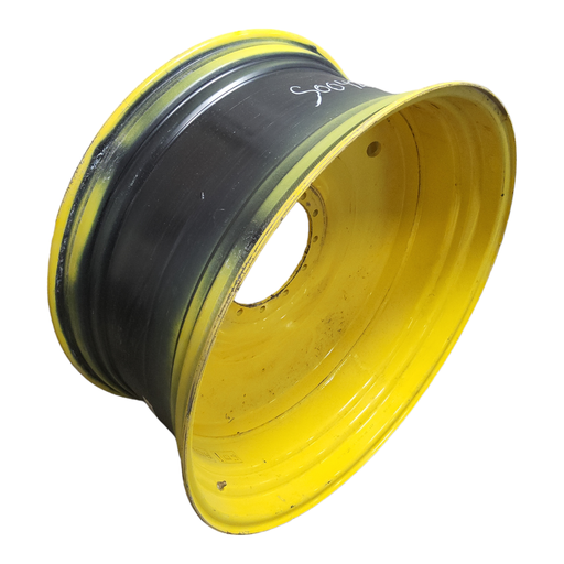 [S004240RIM] 21"W x 46"D, John Deere Yellow 12-Hole Formed Plate Sprayer