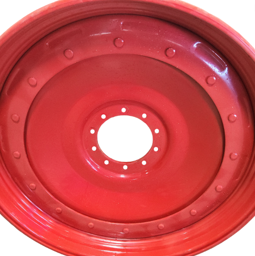 [T013741CTR] 10-Hole Stub Disc Center for 46"-54" Rim, Fendt/Agco Red