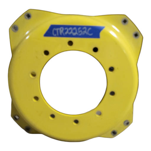 [CTR22252C] 10-Hole Stub Disc (groups of 2 bolts) Center for 34" Rim, John Deere Yellow