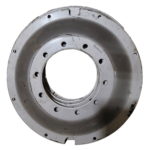[KEL103-CTR] 10-Hole Rim with Clamp/Loop Style Center for 30" Rim, Case IH Silver Mist