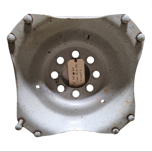 [KEL110-CTR] 8-Hole Rim with Clamp/U-Clamp (groups of 2 bolts) Center for 28"-30" Rim, New Holland White