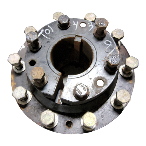 [T014391] 10-Hole Wedg-Lok OE Style, 4.53" (115.01mm) axle, Black