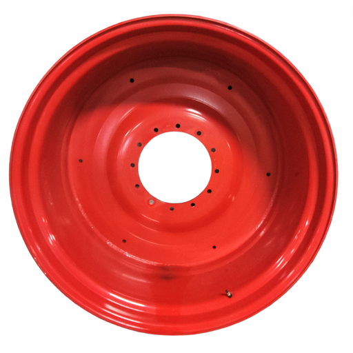 [T014471RIM] 30"W x 46"D, Fendt/Agco Red 12-Hole Formed Plate
