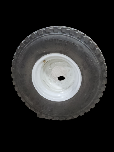 [28126006264] IF 320/70R15 Firestone Destination Turf I-2 on New Holland White 8-Hole Implement