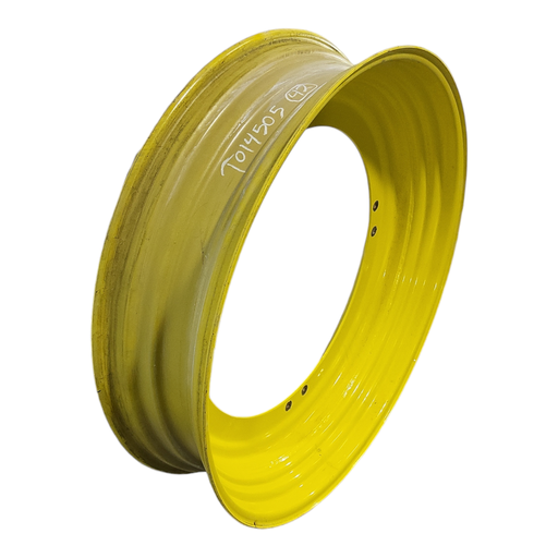 [T014505RIM] 10"W x 42"D, John Deere Yellow 8-Hole Stub Disc (groups of 2 bolts)