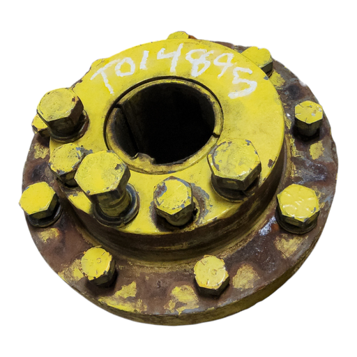 [T014895] 9-Hole Wedg-Lok OE Style, 3.62" (92.08mm) axle, John Deere Yellow
