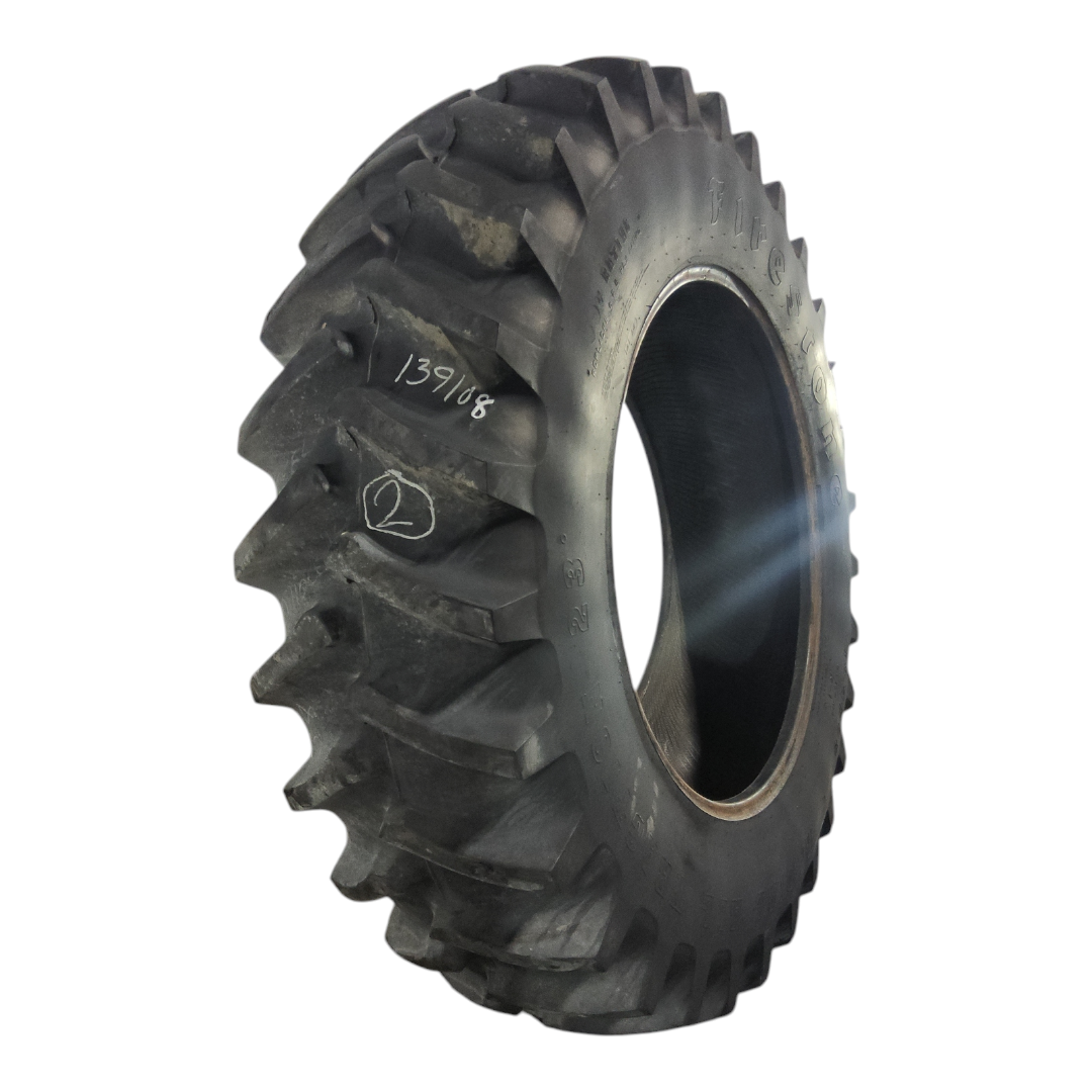 USED 18.4R38 Firestone Radial Deep Tread 23 R-1 141A8 90% for Sale