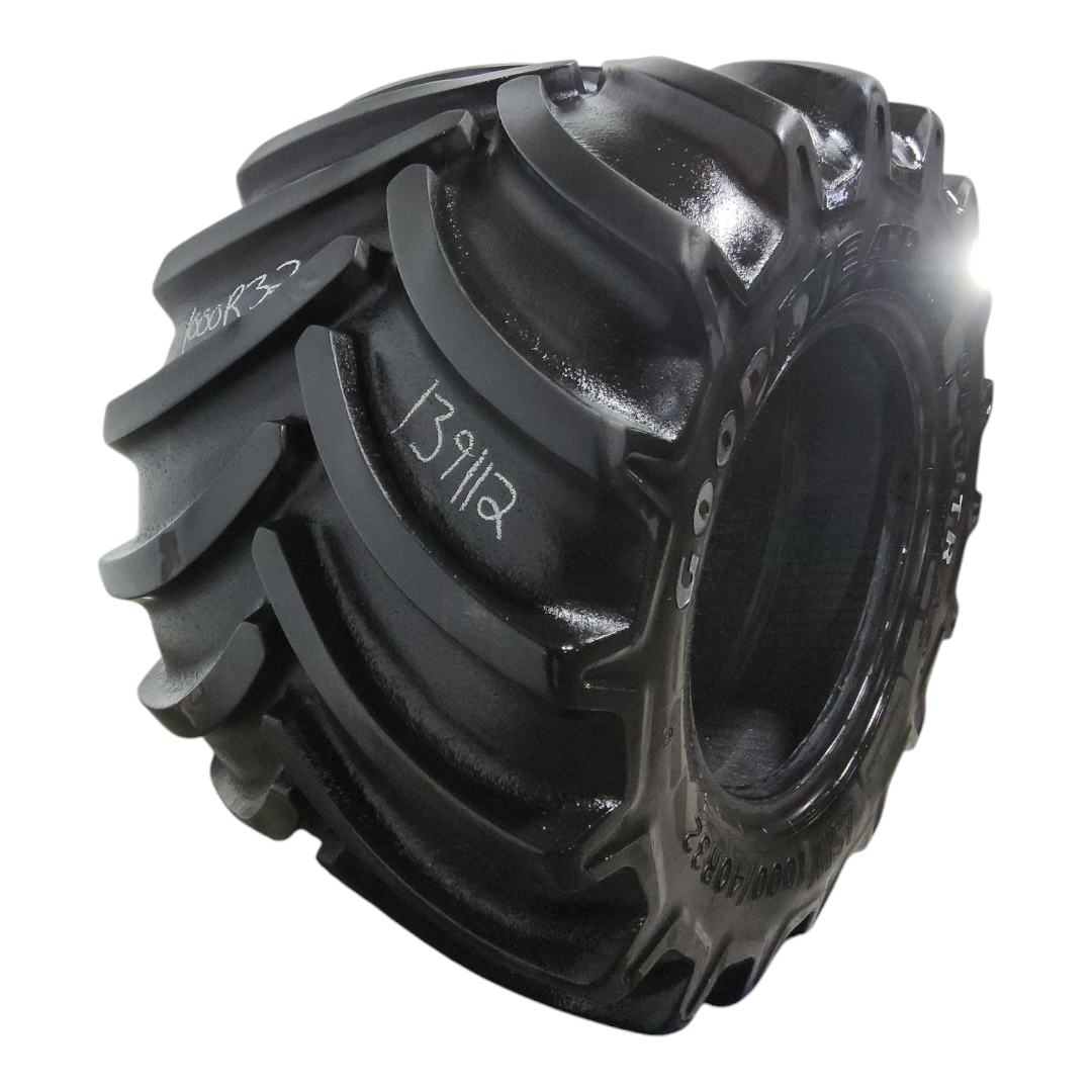 USED LSW1000/40R32 Goodyear Farm Optitrac R-1W 167D 70% for Sale