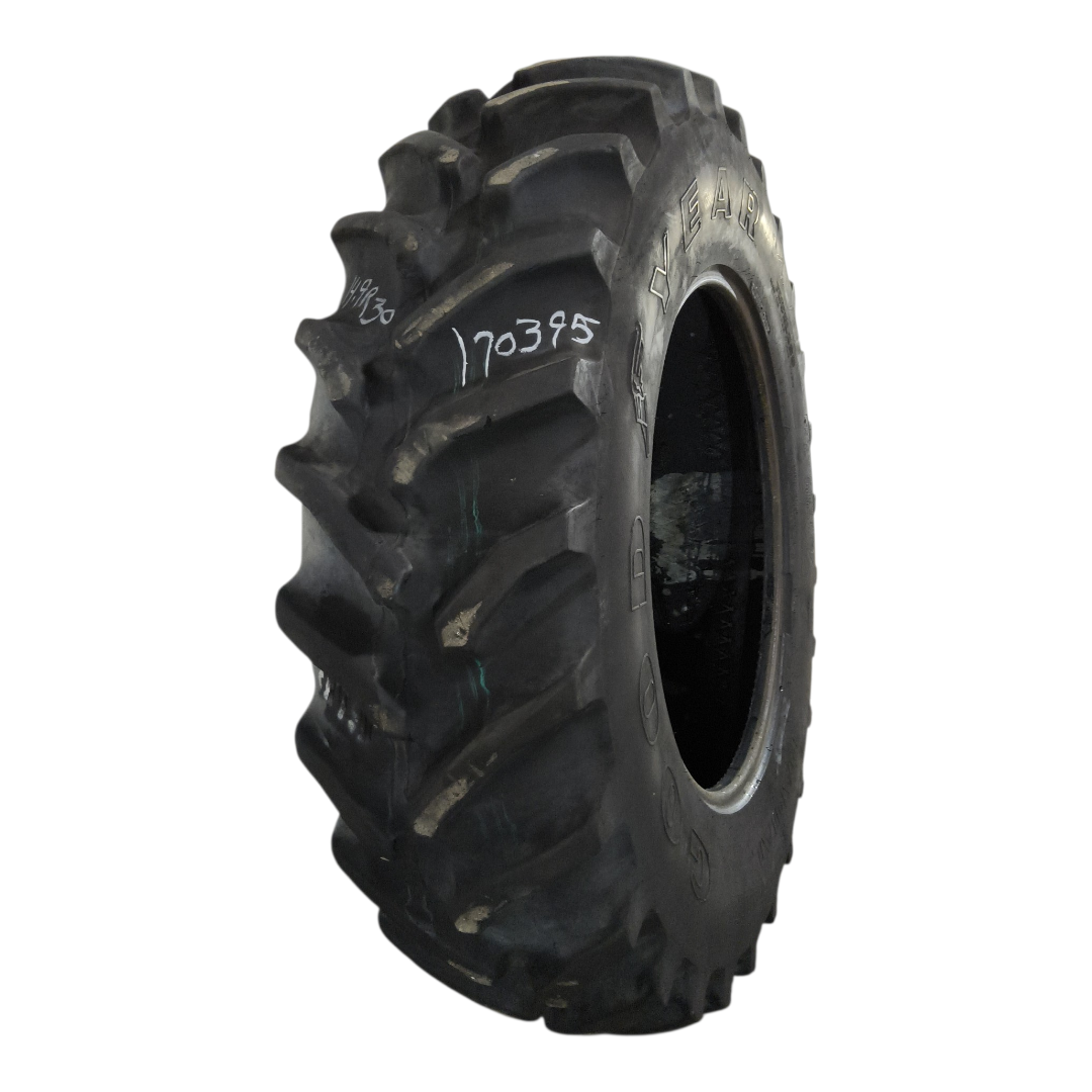 USED 14.9R30 Goodyear Farm Dyna Torque Radial R-1 134A8 70% for