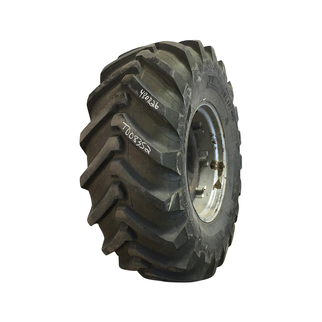 USED 480/80R26 Michelin XMCL R-4 160B 80% for Sale | NTS Tire Supply