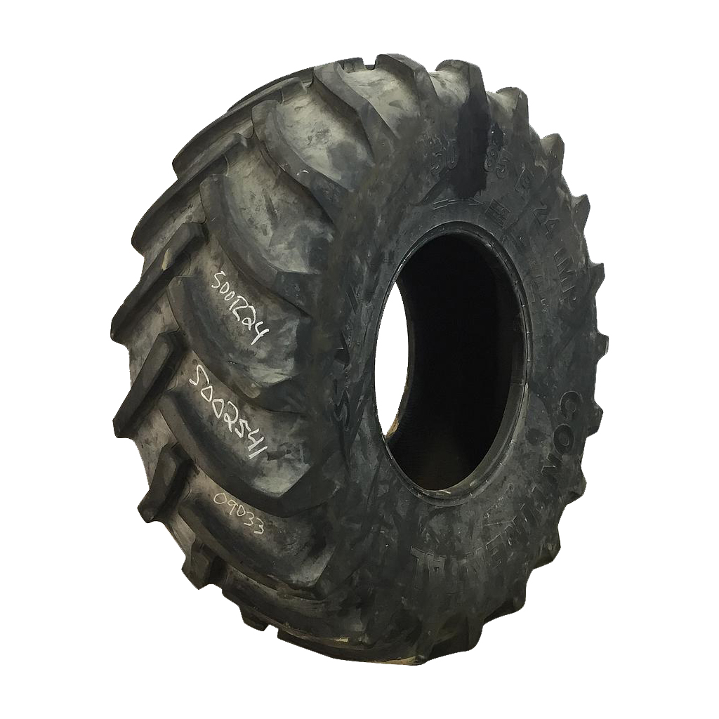 USED 500/85R24 Continental Super Volume SVT R-1W 158A8 80% for
