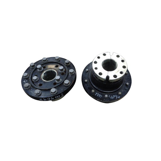 [T004092] 10-Hole Wedg-Lok OE Style, 4.13" (105mm) axle, Black