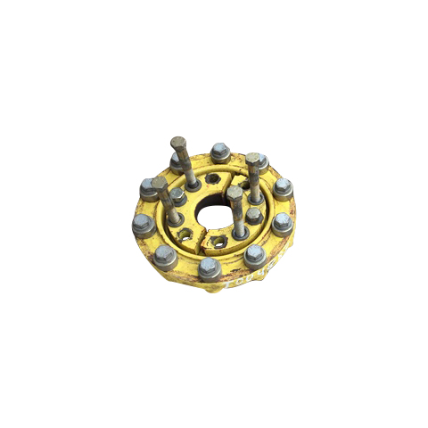 [T004883] 10-Hole Wedg-Lok OE Style, 3.94" (100mm) axle, John Deere Yellow