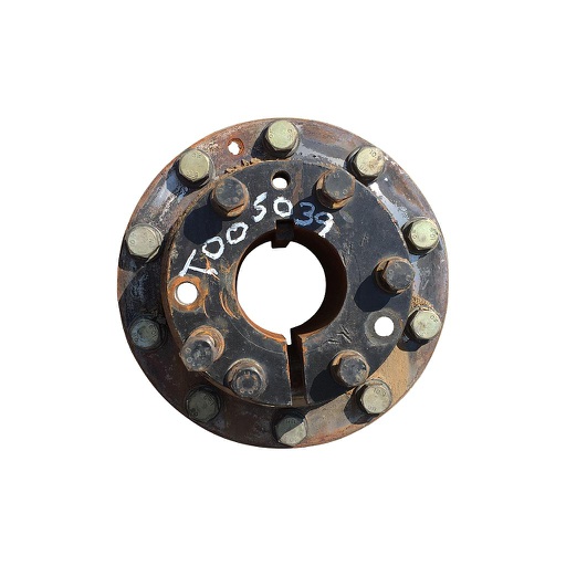 [T005039-Z] 10-Hole Wedg-Lok OE Style, 4.53" (115.01mm) axle, Black