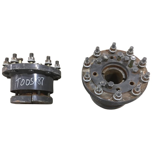 [T005787] 10-Hole Wedg-Lok Style, 4.33" (110.01mm) axle, Black