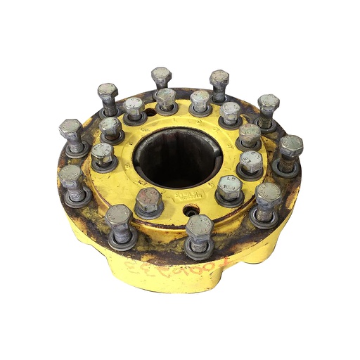 [T006233] 10-Hole Wedg-Lok OE Style, 4.72" (120.02mm) axle, John Deere Yellow