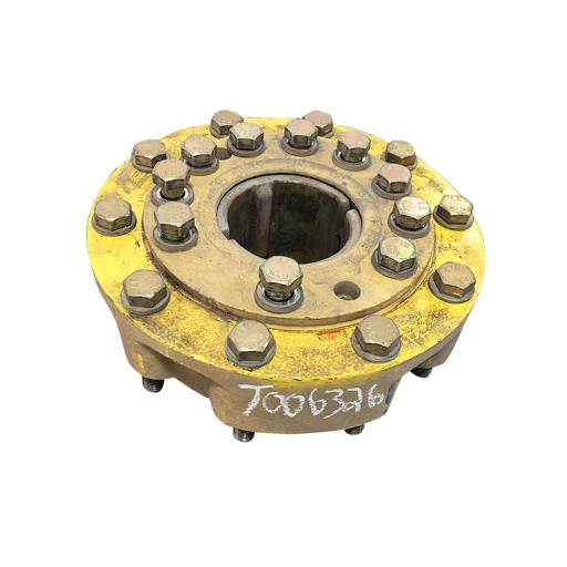[T006326] 10-Hole Wedg-Lok OE Style, 4.72" (120.02mm) axle, John Deere Yellow