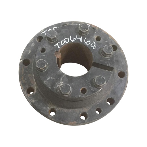 [T006468-Z] 10-Hole Wedg-Lok OE Style, 4.53" (115.01mm) axle, Black