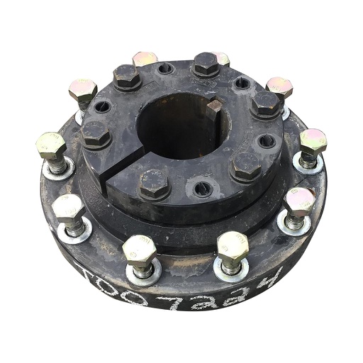 [T007224] 10-Hole Wedg-Lok OE Style, 4.53" (115.01mm) axle, Black