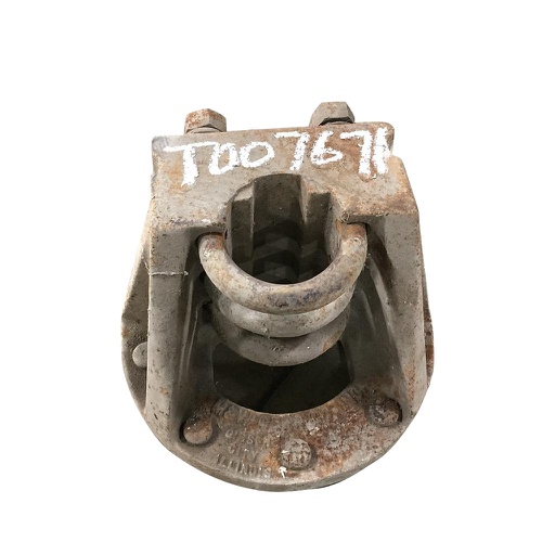 [T007671] 9-Hole 3 U-Bolt Style, 3.25" (82.55mm) axle, White