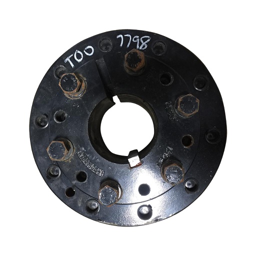 [T007798] 10-Hole Wedg-Lok OE Style, 4.53" (115.01mm) axle, Black