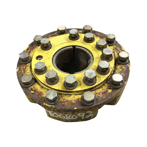 [T008092] 10-Hole Wedg-Lok OE Style, 4.72" (120.02mm) axle, John Deere Yellow