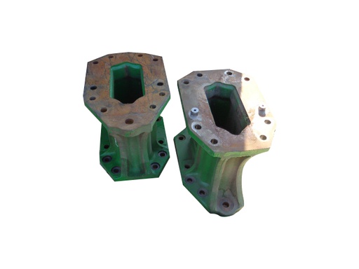 [T003571] 15.75"L Combine Frame Extension for John Deere Combine 9000 Series[Single Reduction same as Ring and Pinion] ("A" 18/18 Spline Equal Length Shafts), John Deere Green
