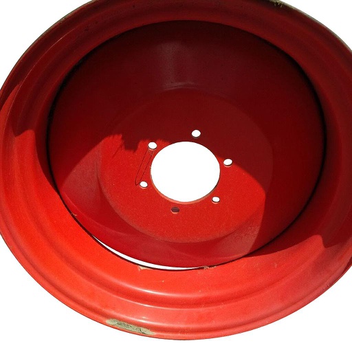 [004136-NRW-Z] 18"W x 25"D, Kubota Orange 6-Hole Formed Plate