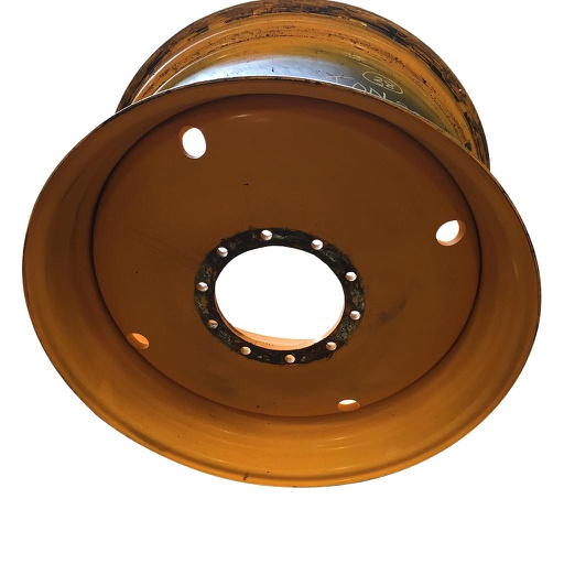 [T006958] 20"W x 38"D, Hagie Orange 10-Hole Formed Plate Sprayer