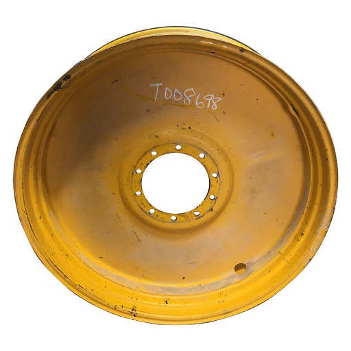[T008698] 13"W x 46"D, Hagie Orange 10-Hole Formed Plate Sprayer