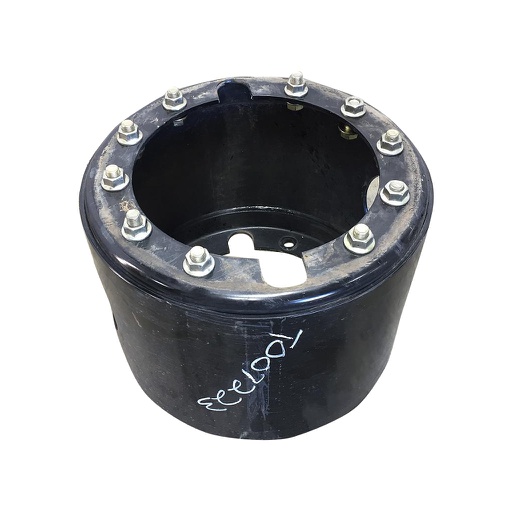 [T007223] 12-Hole 15.5"L FWD Spacer, Black