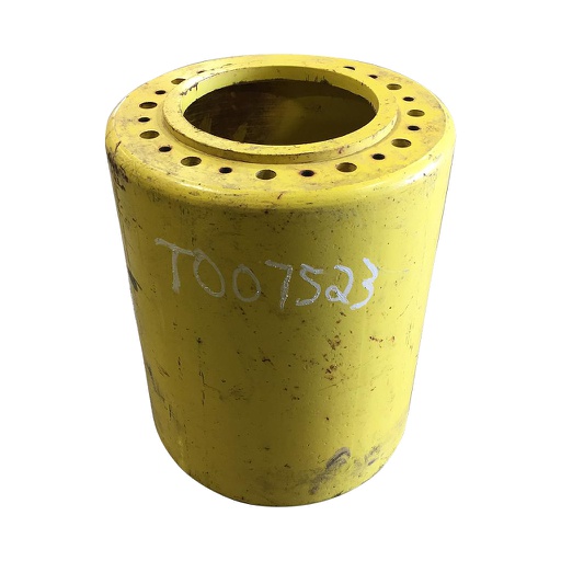 [T007523] 10 to 12-Hole 19.5"L Sprayer Extension, John Deere Yellow