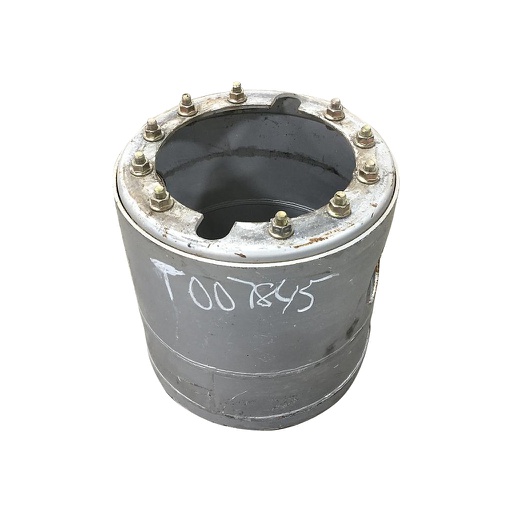 [T007845] 12-Hole 21.5"L FWD Spacer, Case IH Silver Mist