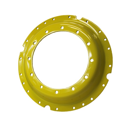 [052112700Y] 12-Hole Waffle Wheel (Groups of 3 bolts) Center for 34" Rim, John Deere Yellow