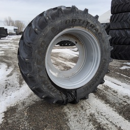 900/50R46 Goodyear Farm DT830 Optitrac R-1W on Stub Disc Agriculture Tire/Wheel Assemblies 04253518856760L/R