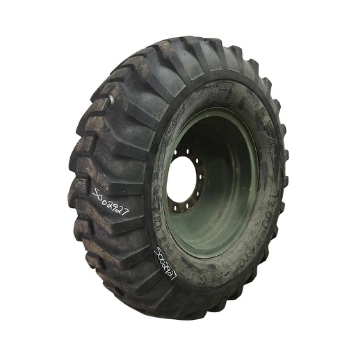 [S002927] 13.00/-24 Specialty Tires of America(STA) Superlug E-2/G-2 on Gray 10-Hole OTR Wheel/3-piece 70%