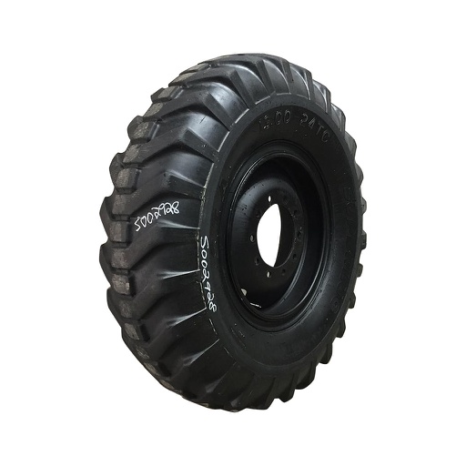 [S002928] 13.00/-24 Specialty Tires of America(STA) Superlug E-2/G-2 on Black 10-Hole OTR Wheel/3-piece 70%