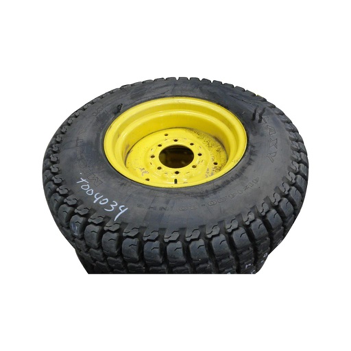 [T004034] 41/14.00-20 Galaxy Mighty Mow R-3 on John Deere Yellow 8-Hole Formed Plate 75%