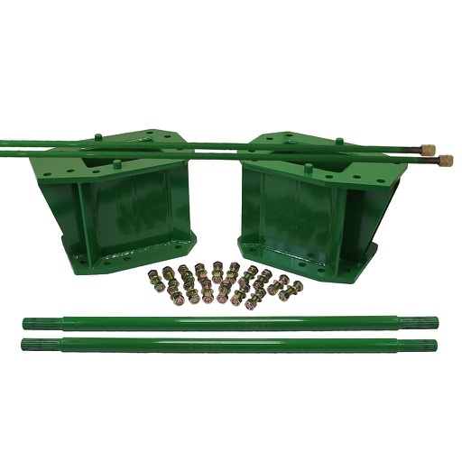 [49432] 15.5"L Combine Frame Extension for John Deere Combine 9000 Series[Single Reduction same as Ring and Pinion] ("A" 18/18 Spline Equal Length Shafts), John Deere Green