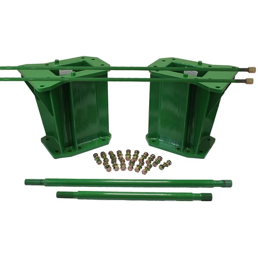 [49483] 23.5"L Combine Frame Extension for John Deere Combine "S" Series ("C"18/22 spline drive shafts), John Deere Green