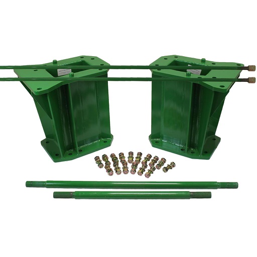 [49461] 23.5"L Combine Frame Extension for John Deere Combine 9000STS/"S" Series ("B" Std 18/18 Spline Long/Short Drive Shafts), John Deere Green