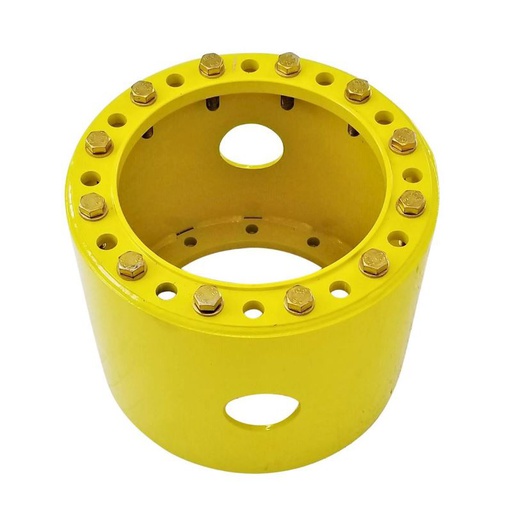 [111193Y] 12 to 10-Hole 15.5"L FWD Spacer, John Deere Yellow