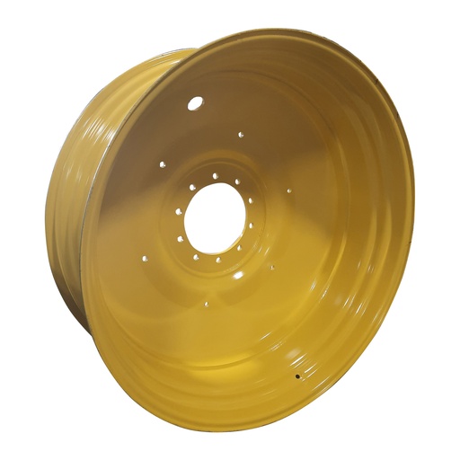 [WS001038JDY] 16"W x 46"D, John Deere Yellow 10-Hole Formed Plate