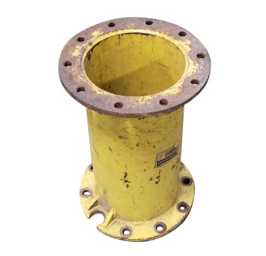 [T010665] 10 to 10-Hole 21.5"L Hub Extension, John Deere Yellow
