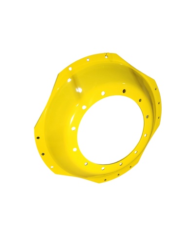 [CTR22229A] 12-Hole Waffle Wheel (Groups of 3 bolts) Center for 38"-54" Rim, John Deere Yellow