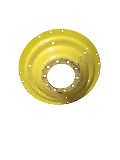 [146870] 10-Hole Waffle Wheel (Groups of 3 bolts) Center for 38"-54" Rim, John Deere Yellow