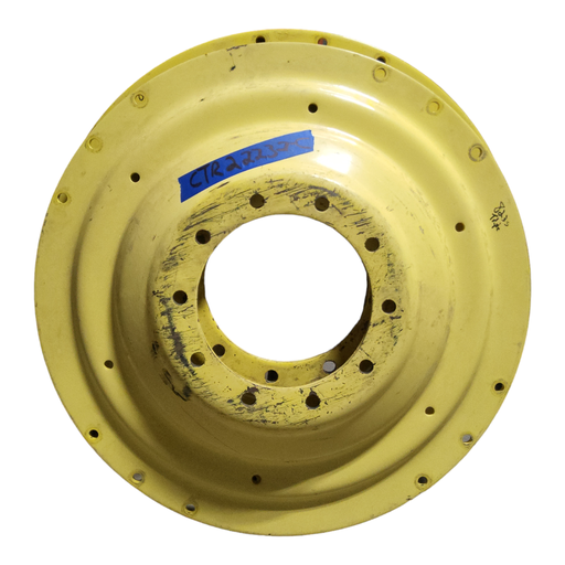 [CTR22232C] 10-Hole Waffle Wheel (Groups of 3 bolts) Center for 38"-54" Rim, John Deere Yellow